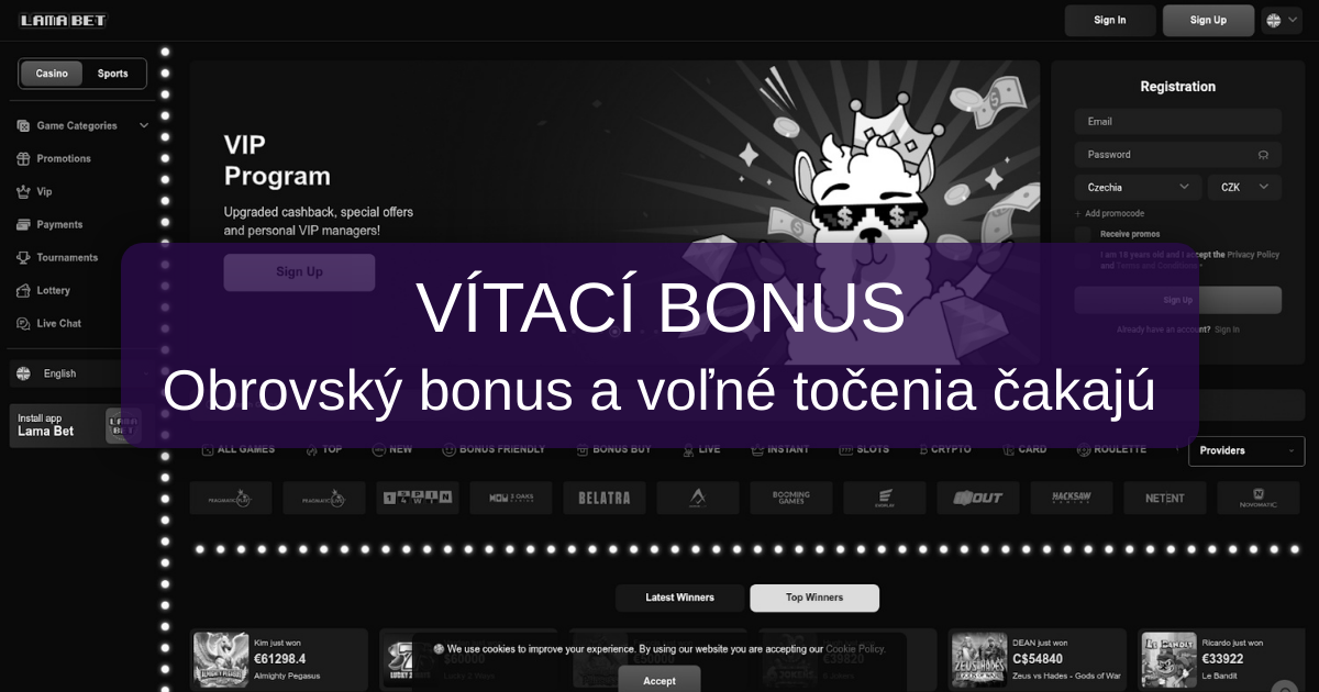 LamaBet Casino Slovensko